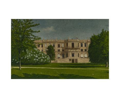 Otto Neustädtl1878 Wien - 1962 ebendaPalais Erzherzog Rainer in WienR. u. signiert. Rücks. auf dem Keilrahmen undeutl. bezeic