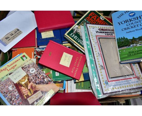 CRICKET, YORKSHIRE COUNTY CRICKET EPHEMERA, a collection of Yearbooks for Yorkshire County Cricket Club (63) 1940's - 2000's,