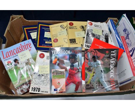 CRICKET YEARBOOKS - LANCASHIRE, a collection of Yearbooks for Lancashire County Cricket Club, an incomplete run of years 1949