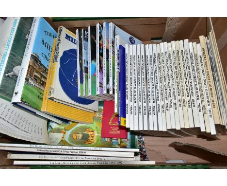 CRICKET YEARBOOKS - MIDDLESEX, a collection of Middlesex County Cricket Club Annual Reviews, 1956, 1961, 1965, 1976 - 2001, 2
