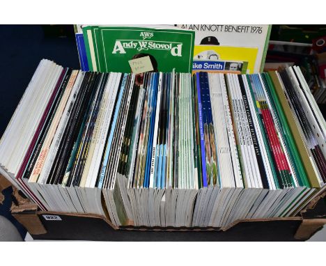 CRICKET - TESTIMONIAL &amp; BENEFIT PROGRAMMES, a large quantity of Testimonial and Benefit Programmes (160 -180) from 1968 -