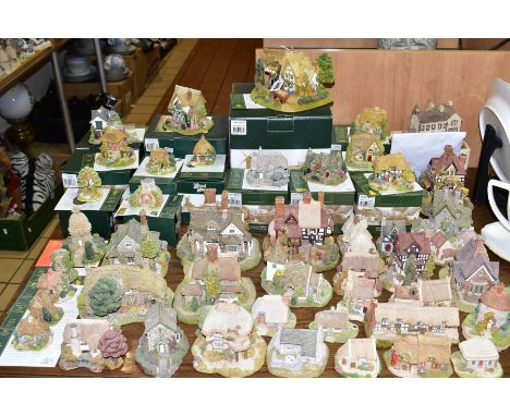 FORTY EIGHT LILLIPUT LANE SCULPTURES, from various collections (British, North, South West, South East, Scottish etc, to incl