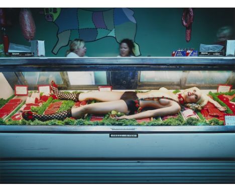 David LaChapelle, Flesh market, Los AngelesC-Print auf Fujifilm-Papier. 46,4 x 61,3 cm (47,8 x 63,3 cm). Mit beiliegendem Kün