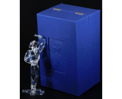 Sold at Auction: Star Wars SWAROVSKI Crystal AT-AT WALKER Figurine with Box