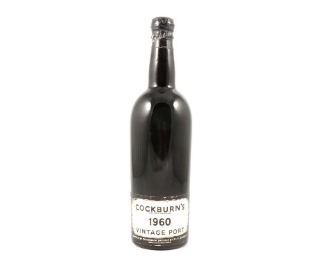 Cockburn's 1960 Vintage Port, shipped by Cockburn Smithes &amp; Co.Qty: 1 bottle