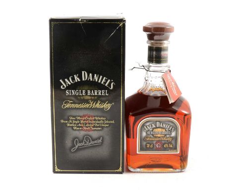 Jack Daniel's Single Barrel Tennessee Sour Mash whiskey, Rick no R-13, barrel no 9-0394, bottled 3rd April 1999, French impor