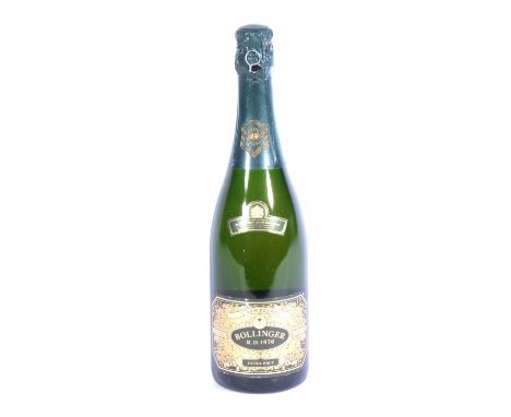 Bollinger RD 1976 vintage extra brut champagne, 75cl, 12%, no carton.