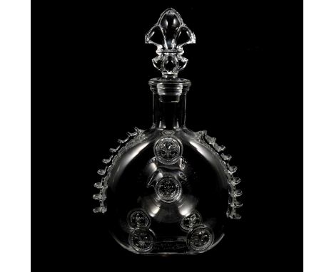 Baccarat Crystal Cognac Decanter for Remy Martin Louis XIII, Vintage French  Bottle with Fleur de Lys Stopper, Collectible Glass & Bar Decor