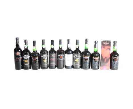 Eleven assorted bottles of Port, including Cockburn's Special Reserve (x4), Taylor's 1992 vintage, Gilberts LBV 1990 (bottled