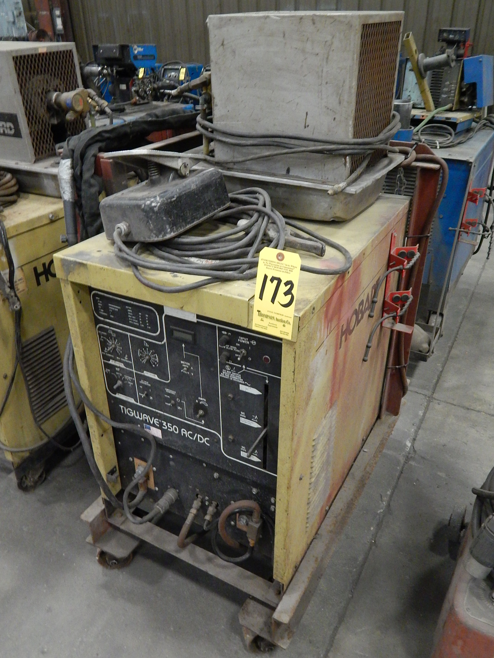 Hobart Tig Welder >> Hobart Tigwave 350 Ac Dc Tig Welder With Chiller And Foot Pedal Control Hobart Tig Welder >> Hobart Tigwave 350 Ac Dc Tig Welder With Chiller And Foot Pedal Control