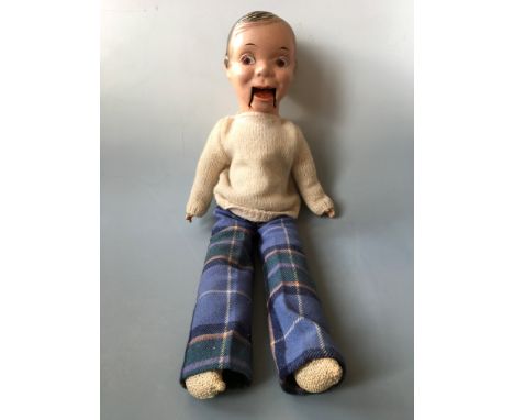 A Mig.By Reliable Toy Company Canada ventriloquist puppet.