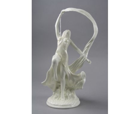 A LIMITED EDITION ROYAL WORCESTER FIGURE, 'The Dance of Time' by Maureen Halson, 414/5000 with leaflet