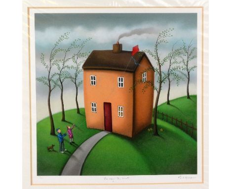 AFTER PAUL HORTON, 'The Skys The Limit', a limited edition print 31/195, signed, titled and numbered in pencil, with certific