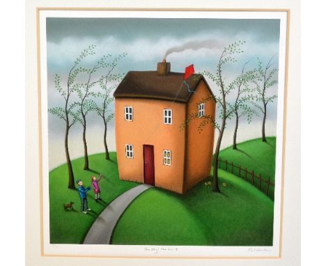 AFTER PAUL HORTON, 'The Sky's The Limit', a limited edition print, signed, titled and numbered 37/195, with certificate, unfr