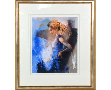 AFTER CHRISTINE COMYN, 'Beauty Beyond', a limited edition print 60/195, signed and numbered in pencil, with certificate, fram