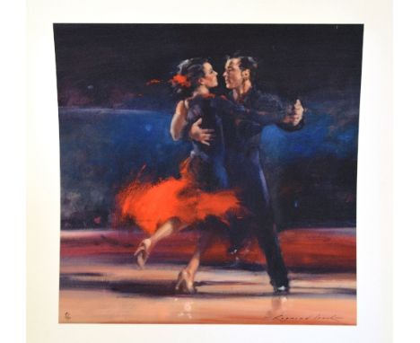 AFTER RAYMOND LEECH, a limited edition print 41/150, signed and numbered in pen, approximately 54cm x 54cm, unframed