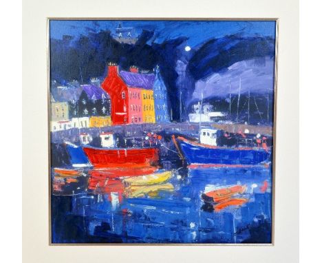 AFTER JOHN LOWRIE MORRISON, a limited edition print 54/395, hand embellished by the artist, signed in pen, unframed, approxim