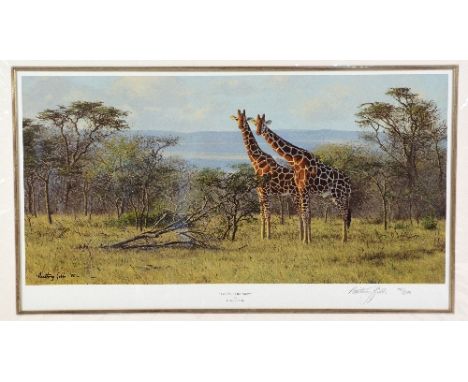 AFTER ANTHONY GIBBS, 'Two's Company', a limited edition print 79/295, signed and numbered in pencil, with certificate, approx