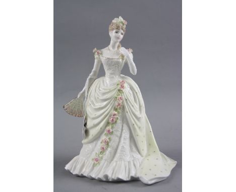 A LIMITED EDITION ROYAL WORCESTER FIGURE FROM  SPLENDOUR AT COURT COLLECTION, 'The Embassy Ball' No.1885/12500