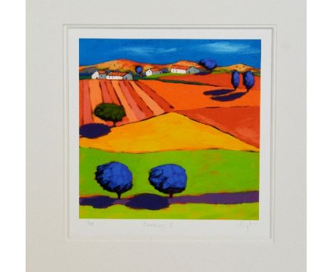 AFTER RICHARD PARGETER, 'Fireblaze VI', a limited edition print, signed, titled and numbered in pencil, unframed, approximate