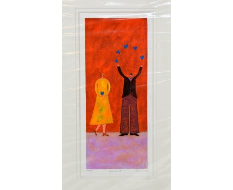 AFTER PAULA MCARDLE, 'Juggling I', a limited edition print 251/350, signed, titled and numbered in pencil, unframed, approxim