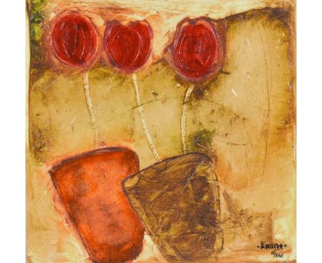 AFTER EMILIJA PASAGIC, a limited edition print on board, hand embellished by the artist 65/295, signed and numbered in pen, u