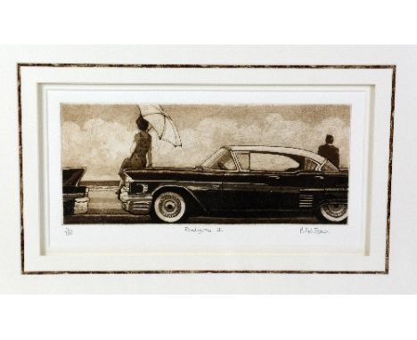 AFTER MARK SPAIN, 'Rendezvous II', a limited edition print 5/195, signed, titled and numbered in pencil, unframed, approximat