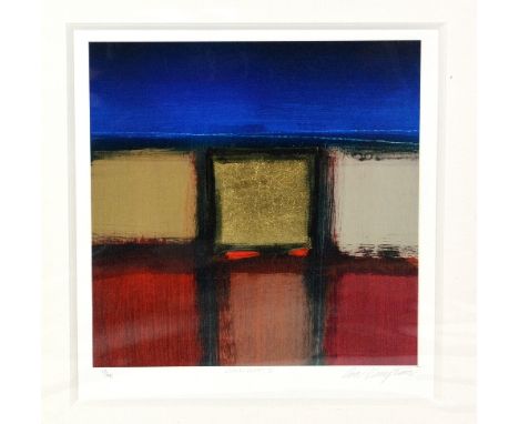 AFTER RON KEMPTON, 'Gold Dust II', a limited edition print 57/395, hand embellished, signed, titled and numbered in pencil, u