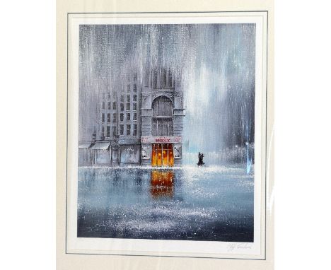 AFTER JEFF ROWLAND, 'Moonlight Waltz', a limited edition print 29/150, signed and numbered in pencil, with certificate, appro