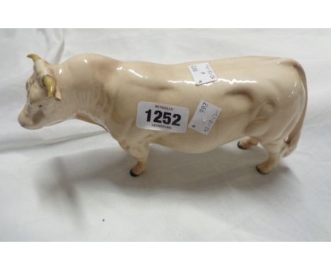 A Beswick Charolais bull model No. 2463A