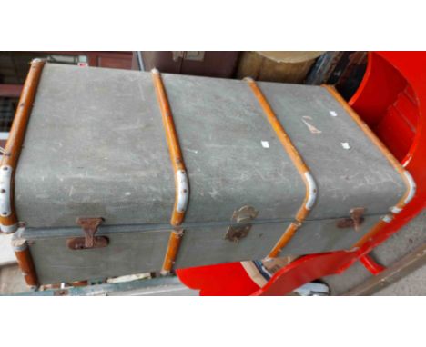 A vintage steam trunk
