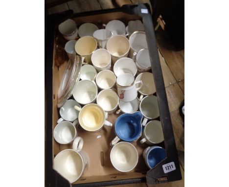 A large collection of commemorative china including Victorian, Edwardian and later examples, mugs, cups and plates, Wedgwood 