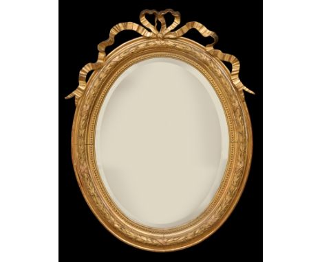 Elizabethan mirror, Louis XV style; Spain, second third of the 19th century.Stuccoed and gilded wood,It presents faults in th