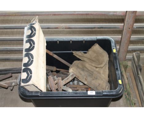 A box of various tools 
