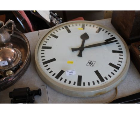 A German wall clock, sold as collector's item 