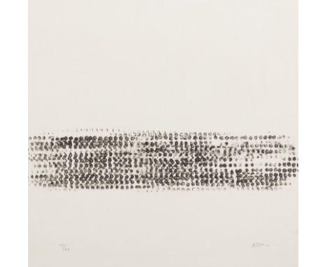 Piene, OttoLaasphe, 1928 - Berlin, 2014Blattgröße: 34 x 34 cm, o. R.Ohne Titel, 1960. Lithografie auf Velin. In Bleistift unt