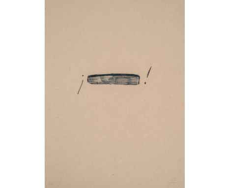 Tàpies, AntoniBarcelona, 1923 - 2012Blattgröße: 76 x 56 cm, o. R.Ohne Titel, 1975. Farblithografie auf  Estrassa Papier aus d