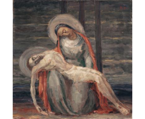 Blepp, AugustWeilen unter den Rinnen, 1885 - 194971 x 71 cm, o. R.Pieta, Kreuzweg XIII. Station, 1929 - 1931. Öl auf Leinwand
