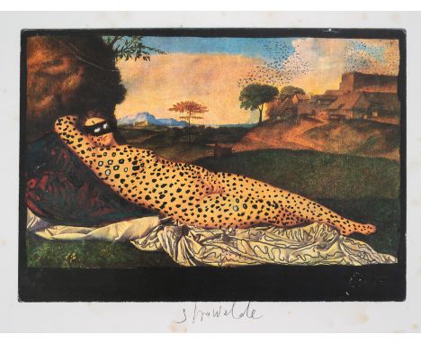 Strawalde, d.i. Jürgen BöttcherFrankenberg, geboren 1931Blattgröße: 42 x 59,5 cm; 28,6 x 40,5 cm, o. R.6 Bl.: Schlummernde Ve