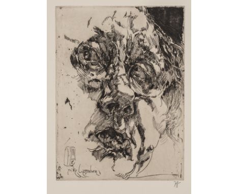 Janssen, HorstHamburg, 1929 - 1995Versch., o. R. 19896 Bl.: Selbstbildnis und Portrait, 1989; 1982; 1983; 1975; 1976. Radieru