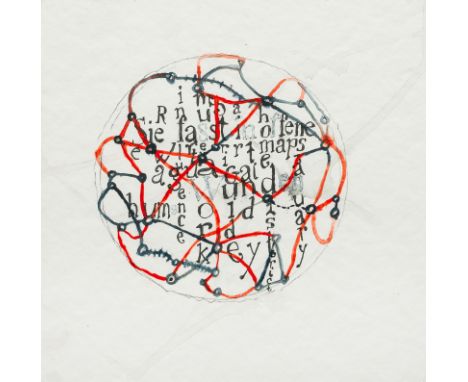 Barroso, ChristinaSao Paulo, geboren 195825 x 25 cm, R."News", 2014. Aquarell und Bleistift auf Bütten, auf Karton aufgelegt.