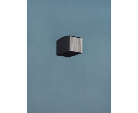 Behrendt, DanielStendal, geboren 198040 x 29,5 cm, R.Ohne Titel, 2018. Öl auf Holz. In Bleistift auf dem Rückendeckel signier