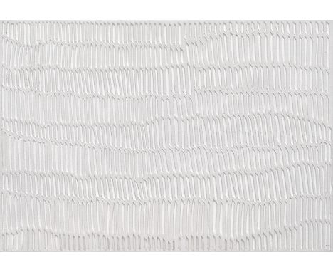 Hinsberg, KatherinaKarlsruhe, geboren 196710,5 x 15 cm, R."Ajouré", 2014. Papierschnitt. Rückseitig auf einem Aufkleber datie