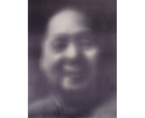 Richter, GerhardDresden, geboren 193280,7 x 59,3 cm, o. R."Mao", 1968. Farblichtdruck auf Papier.Vgl. Butin, 13.Privatbesitz,