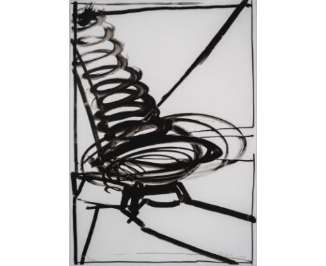 Sonderborg, d.i. Kurt R. HoffmannSonderborg, 1923 - Hamburg, 2008Blattgröße: 77 x 55 cm, o. R.Ohne Titel, 1992. Serigraphie a
