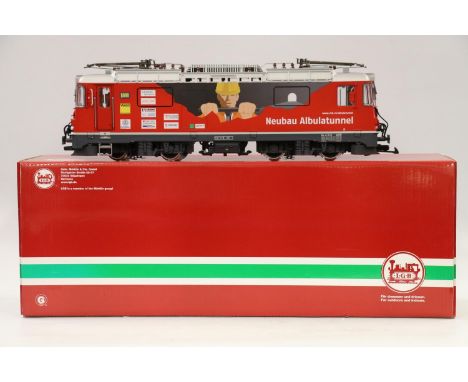 LGB Lehmann Gross Bahn 'The Big Train' (Gebr Marklin of Germany), G gauge model railways 28441 RhB Ge4/4 II DCC electric loco