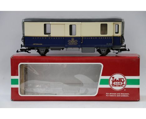 LGB Lehmann Gross Bahn 'The Big Train' (Ernst Paul Lehmann Patent, made in China), G gauge model railways 40940 Alpine Class 