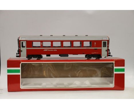 LGB Lehmann Gross Bahn 'The Big Train' (Gebr Marklin of Germany), G gauge model railways 30511 RhB Ferrovia Retica all 2nd pa