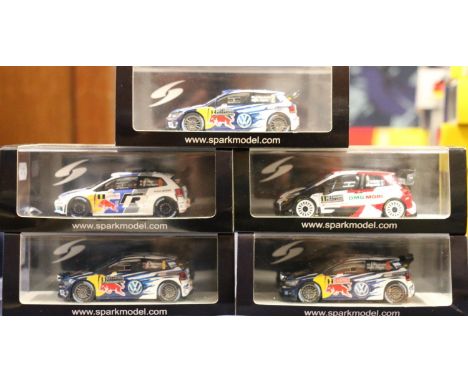 Spark (Minimax Import &amp; Export Co Ltd) 1:43 scale collector's model Motorsport vehicles including S4502 Volkswagen Polo M