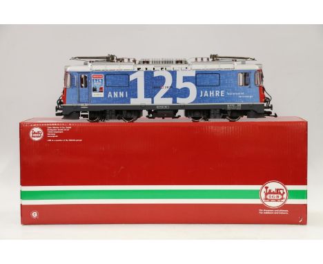 LGB Lehmann Gross Bahn 'The Big Train' (Gebr Marklin of Germany), G gauge model railways 28439 RhB Ge 4/4 DCC electric locomo